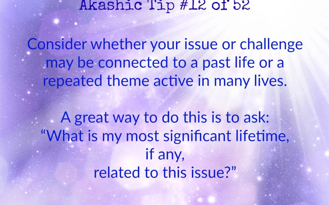 Akashic Tip 12