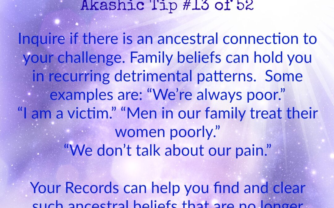 Akashic Tip 13