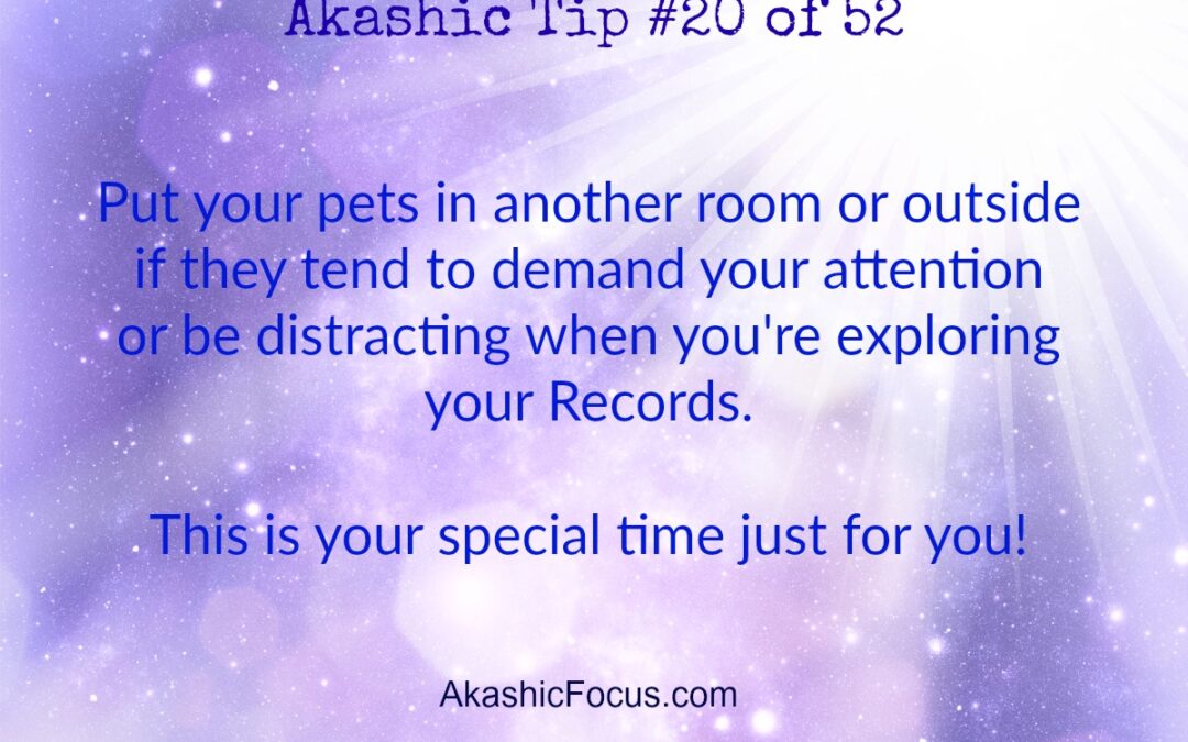 Akashic Tip 20