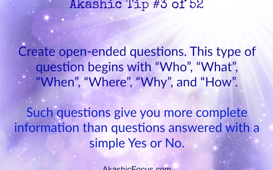 Akashic Tip 3
