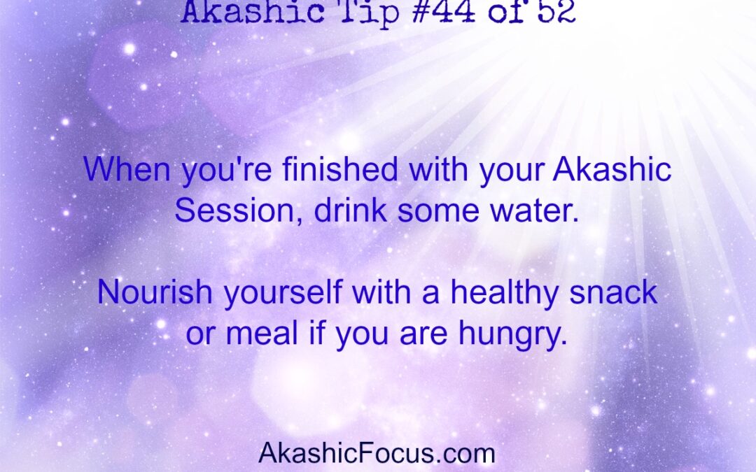 Akashic Tip 44