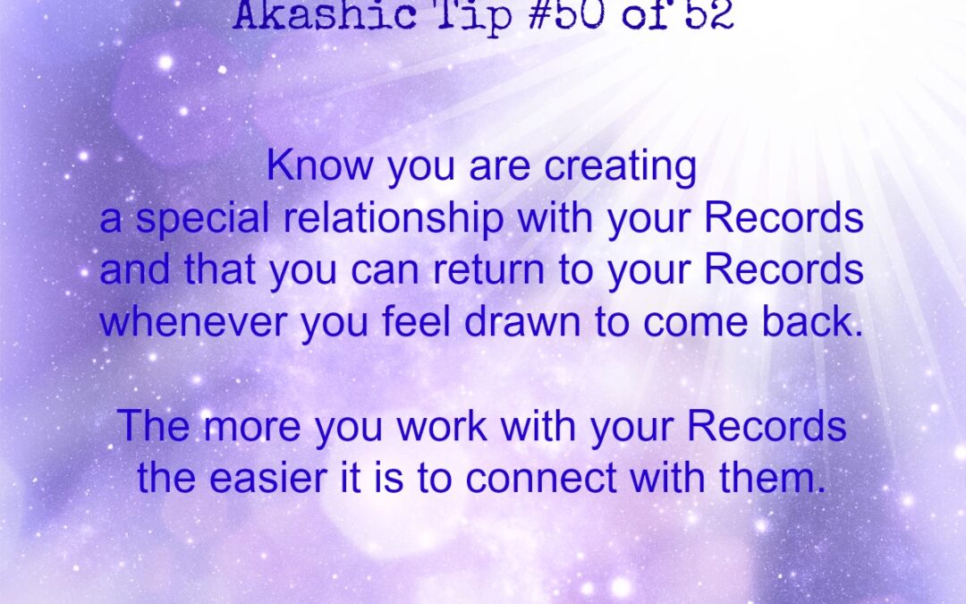 Akashic Tip 50