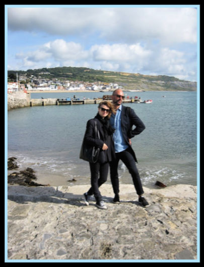 Jay & Simone effortlessly styling at Lyme Regis on our last day together.